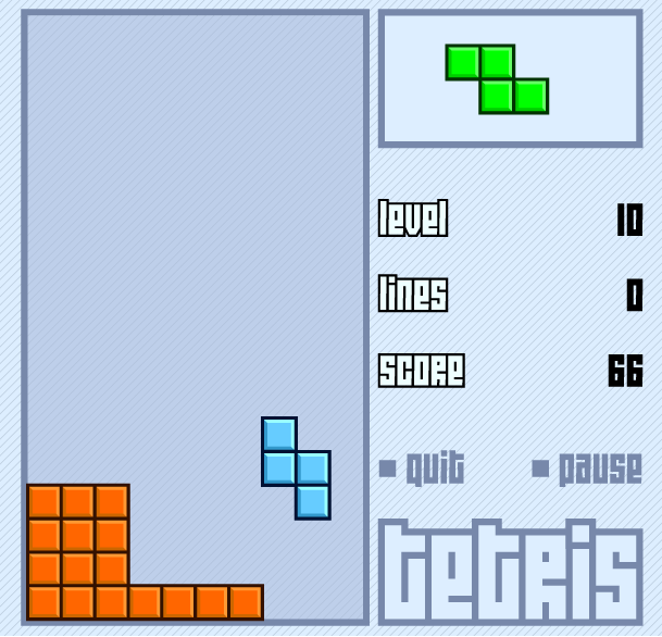 Adviseur consultant Instrument Tetris Online Game (Blokken), gratis spelen