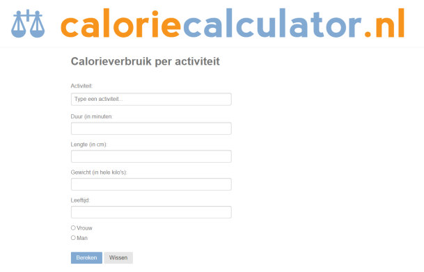 caloriecalculator