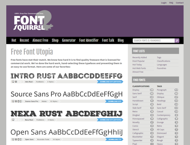 font-squirrel