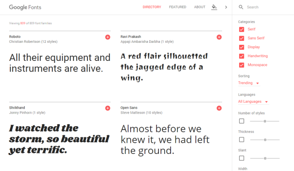 google-fonts